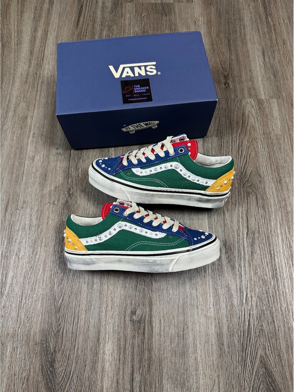 Size 5M/6.5W Vans LX Old Skool 36 Pearlized Pack Yacht Club